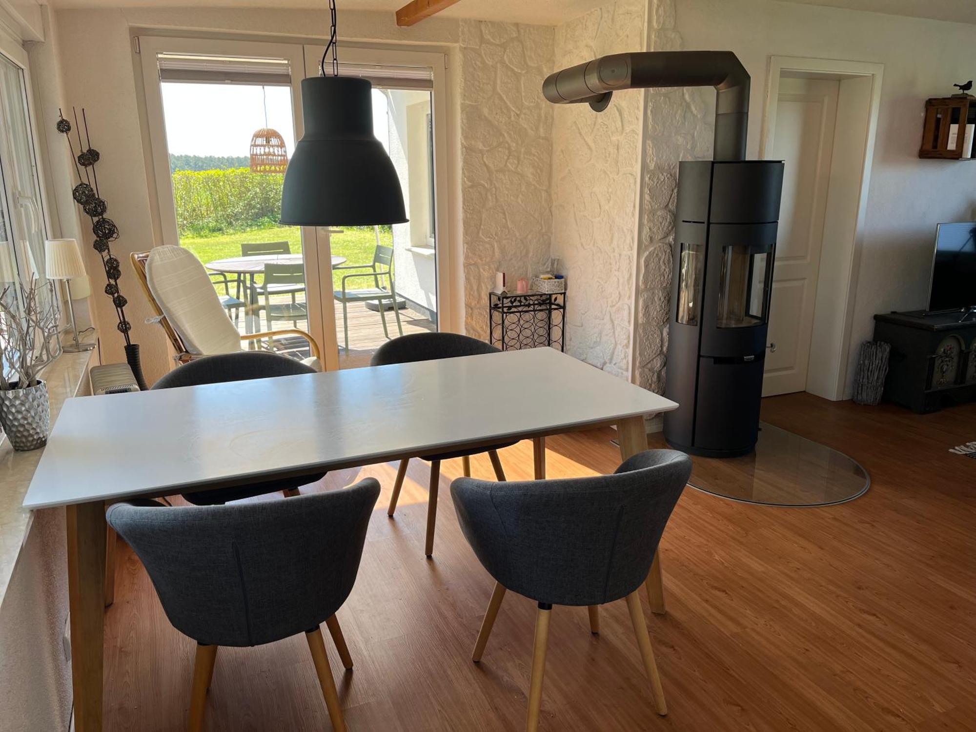 Ferienhaus Solken Mit Grosser Terrasse Und Kaminofen Plau am See Esterno foto